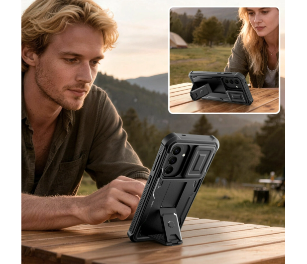 Tech-Protect Kevlar Cam+ 2-Set Galaxy A57 5G Black - 1523188 - zdjęcie 2